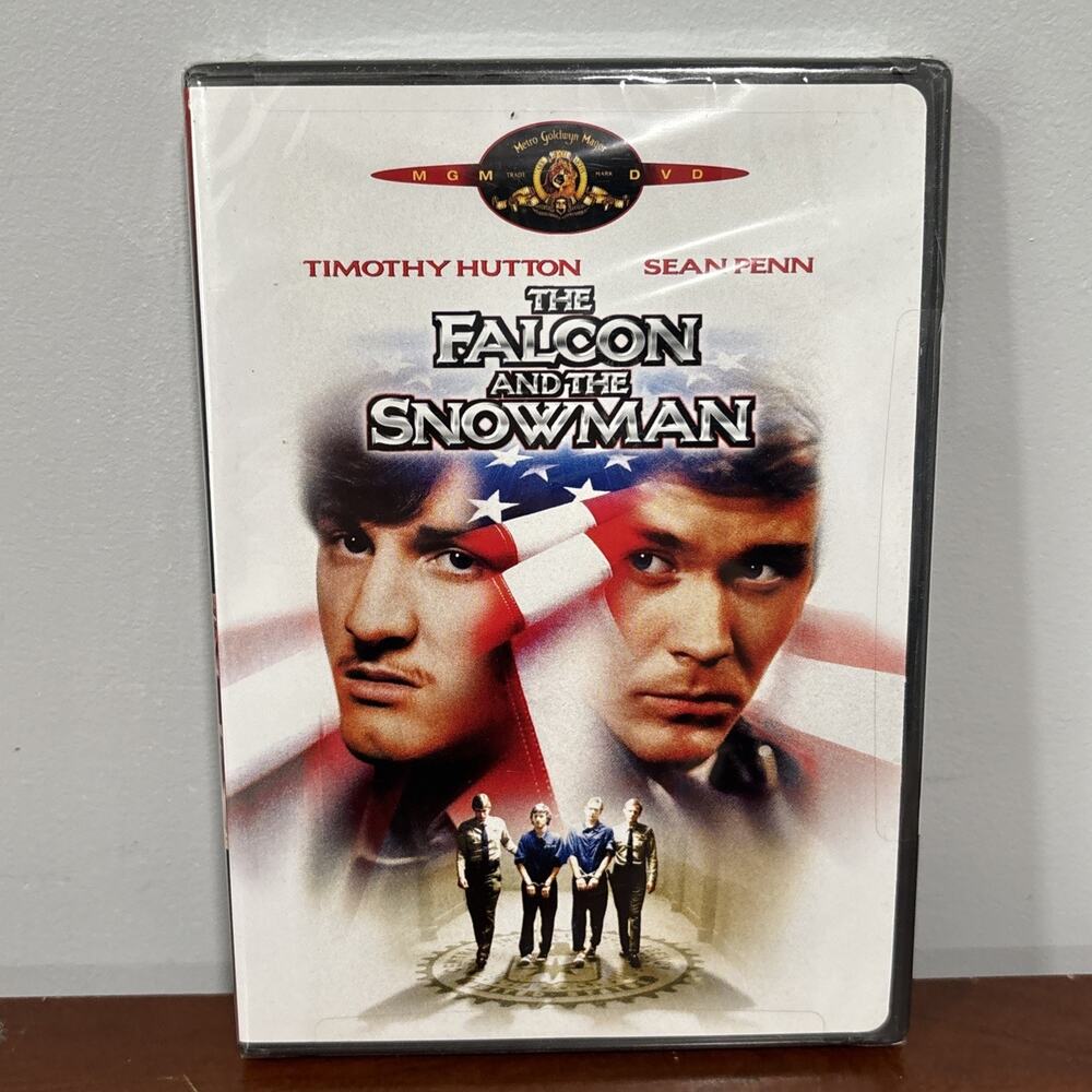 The Falcon and the Snowman DVD Sean Penn - Brand New Sealed